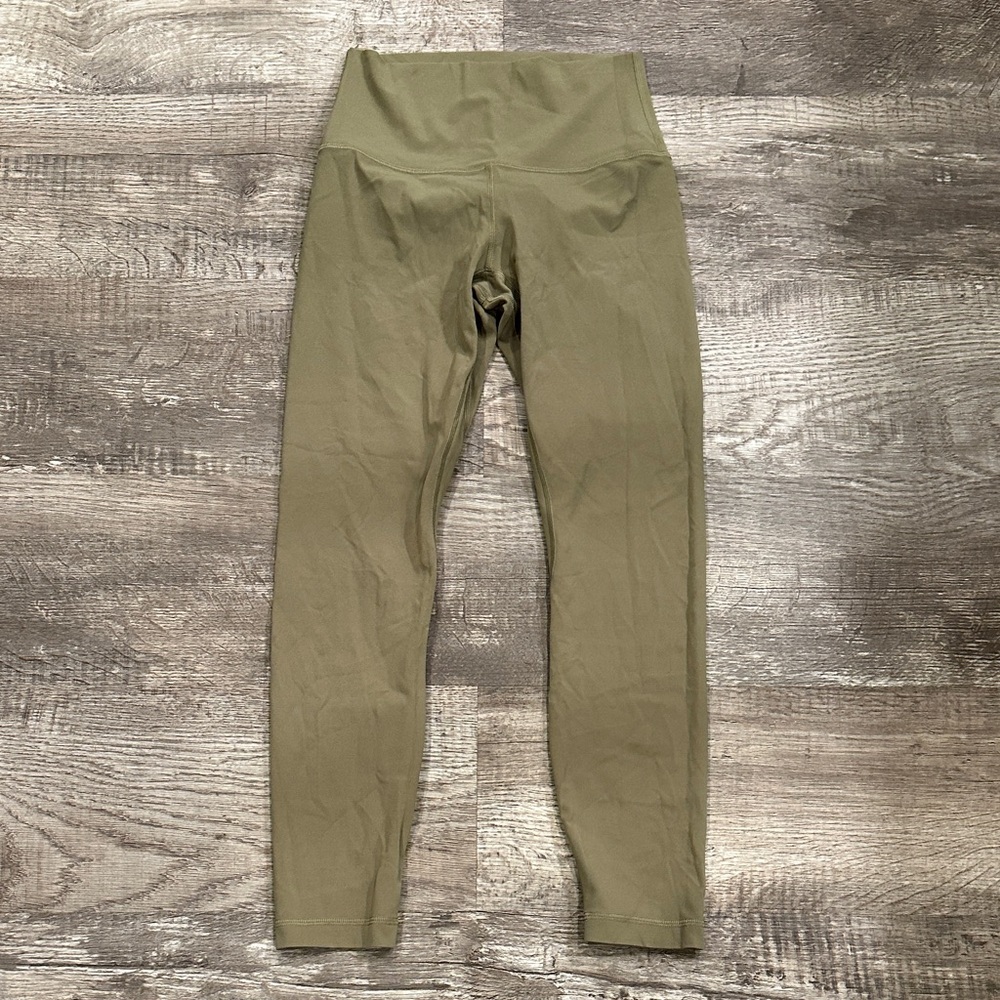 lululemon‎ athletica Olive Green Leggings Size 6